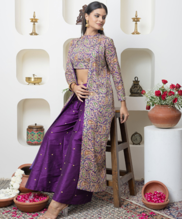 Royal Indo-Western Couture Ensemble